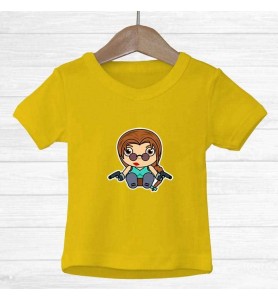 Camiseta Lara Croft Infantil