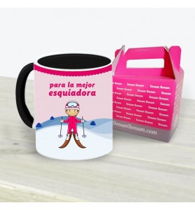 Taza Esquiadora