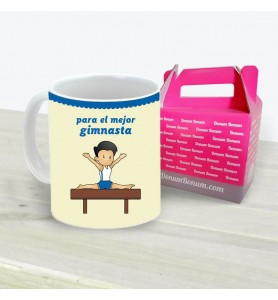 Taza Gimnasta Chico