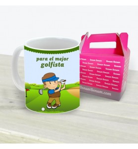Taza Golfista Chico