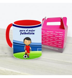Taza Futbolista España Chico
