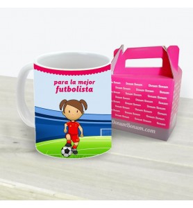 Taza Futbolista España Chica