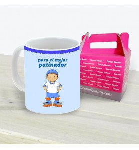 Taza Patinador 