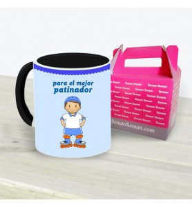 Taza Patinador 