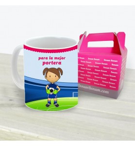 Taza Portera Fútbol