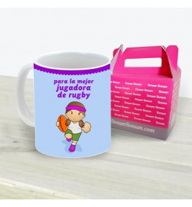 Taza Rugby Chica