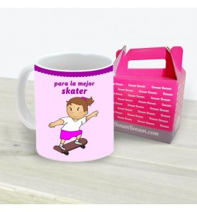 Taza Skater Chica
