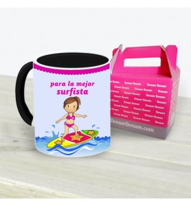 Taza Surfista Chica