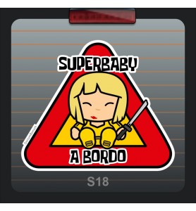 Pegatina Coche Kill Bill