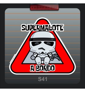 Pegatina Coche Stormtrooper