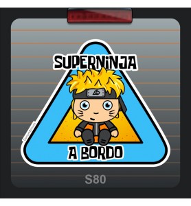 Pegatina Coche Naruto