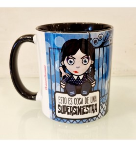 Taza Miércoles Addams