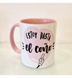 Taza Estoy Hasta El Coño