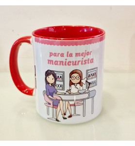 Taza Manicurista Chica