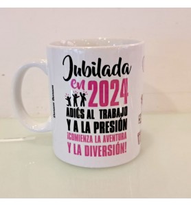Taza Jubilada Diversión 2024