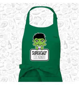 Delantal Adulto Mr. Hulk