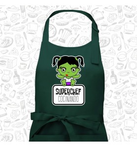 Delantal Adulto Mrs. Hulk