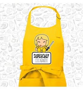Delantal Adulto Kill Bill