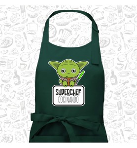 Delantal Adulto Yoda
