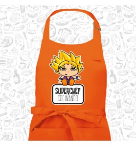 Delantal Adulto Gohan (Bola...
