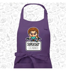 Delantal Adulto Lara Croft