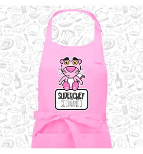 Delantal Adulto Pantera Rosa