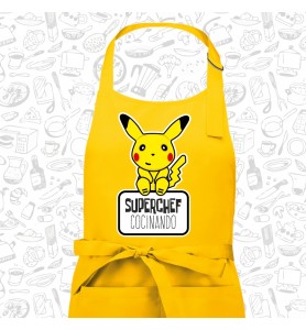 Delantal Adulto Pikachu