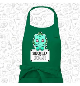 Delantal Adulto Bulbasaur