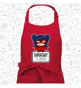 Delantal Adulto Ladybug
