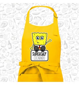 Delantal Adulto Bob Esponja