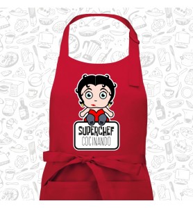Delantal Adulto Betty Boop