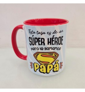 Taza Súper Héroe Papá