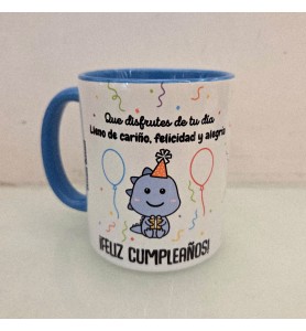 Taza Cumpleaños Dino