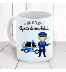 Taza Agente Movilidad Chico