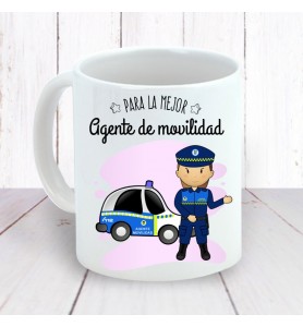 Taza Agente Movilidad Chica