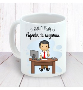 Taza Agente Seguros Chico
