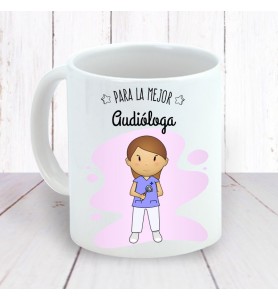 Taza Audióloga