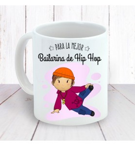 Taza Bailarina Hip Hop