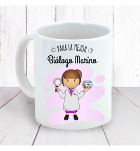 Taza Biólogo Marino Chica
