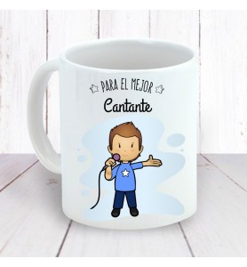 Taza Cantante Chico