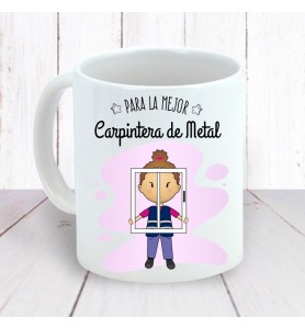 Taza Carpintera De Metal