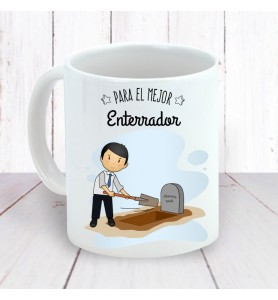 Taza Enterrador