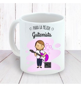 Taza Guitarrista Eléctrica...