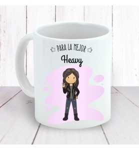 Taza Heavy Chica