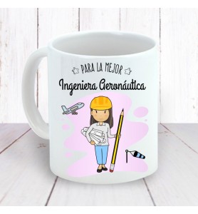 Taza Ingeniera Aeronáutica