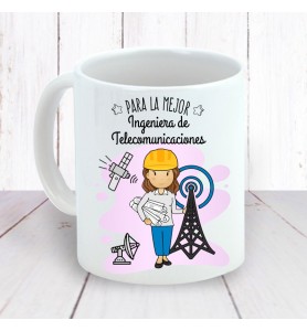 Taza Ingeniera Teleco