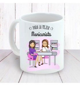 Taza Manicurista Chica