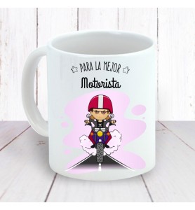 Taza Motorista Chica