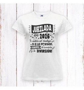 Camiseta Jubilada 2026