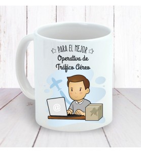 Taza Operativo Tráfico Aéreo